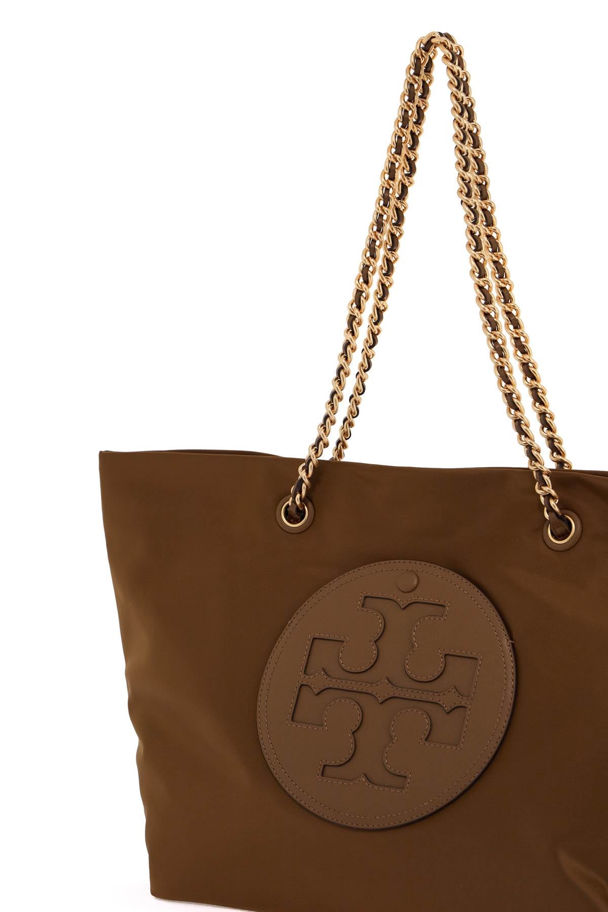 Tory Burch Ella Nylon Shopping Bag with Chain Handles image 2