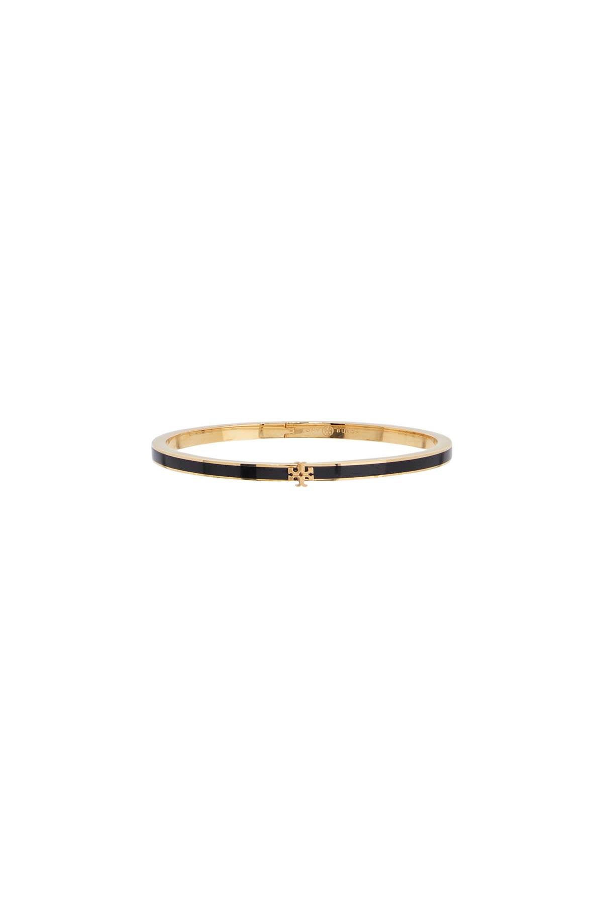 Tory Burch Kira Thin Bracelet - Enamel and 18K Gold Plated image 0