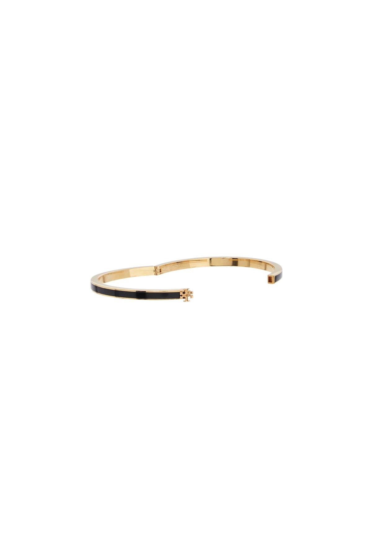 Tory Burch Kira Thin Bracelet - Enamel and 18K Gold Plated image 1