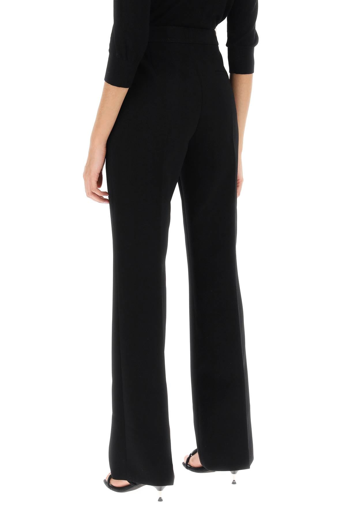 Tory Burch Straight Leg Crepe Cady Pants image 2