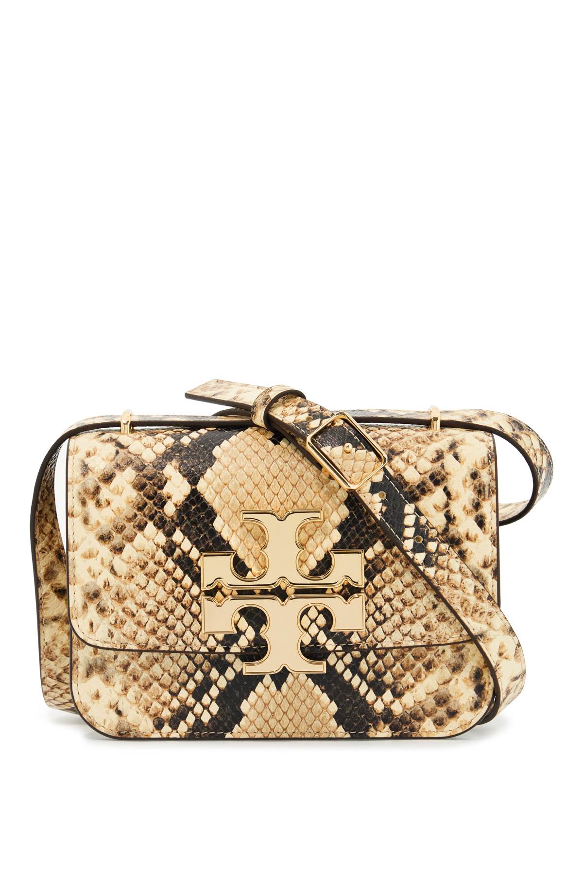 Tory Burch Small Eleanor Snake-Embossed Leather Shoulder Bag image 0