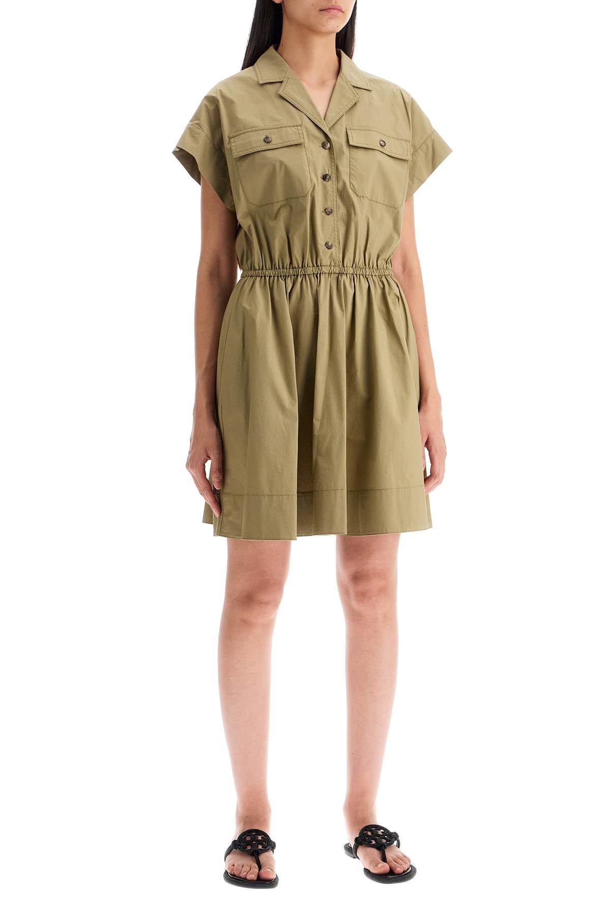 Tory Burch mini poplin chemisier dress image 1