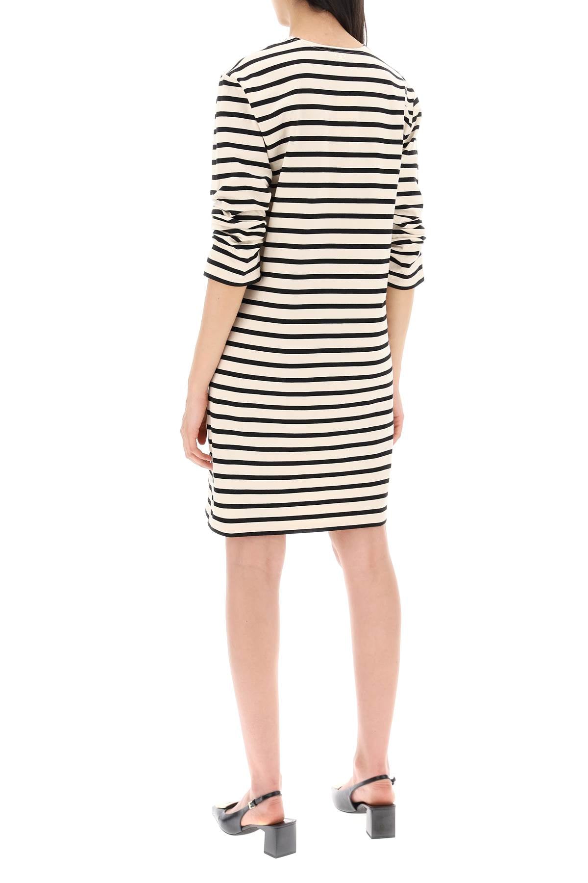 Tory Burch "striped cotton dress with eight image 2