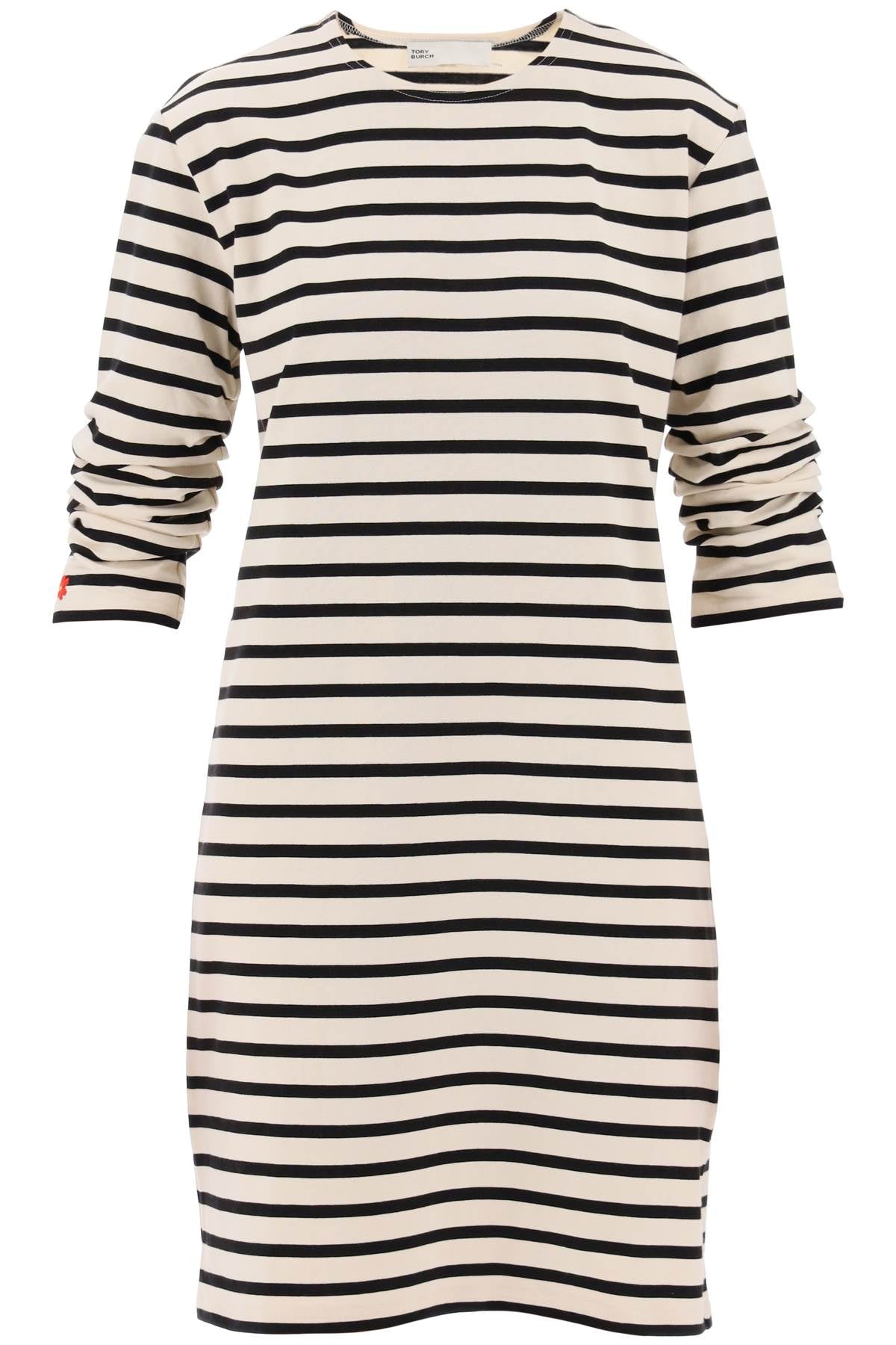 Tory Burch "striped cotton dress with eight image 0