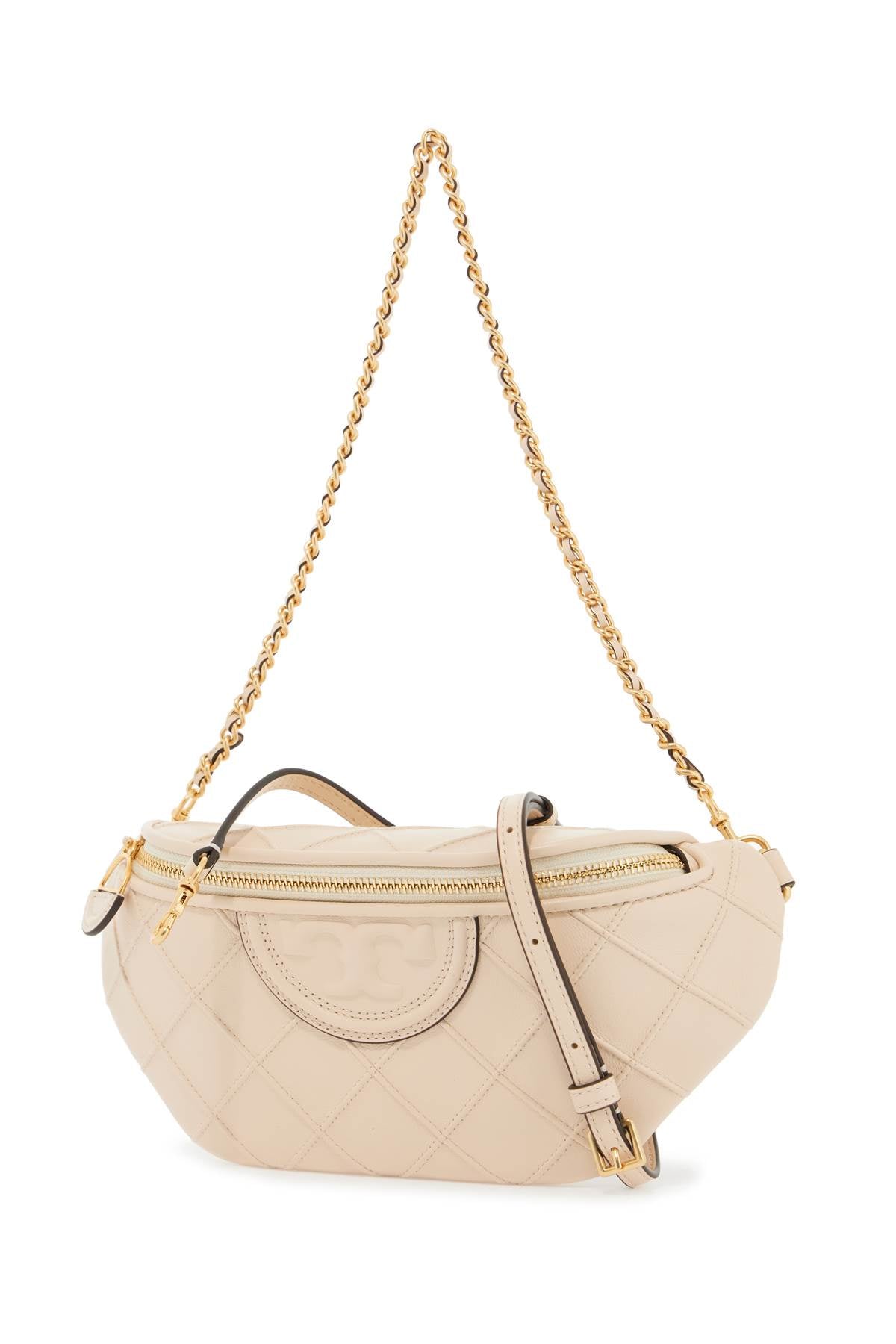 Tory Burch Fleming Leather Belt Bag - Gold Hardware image 2