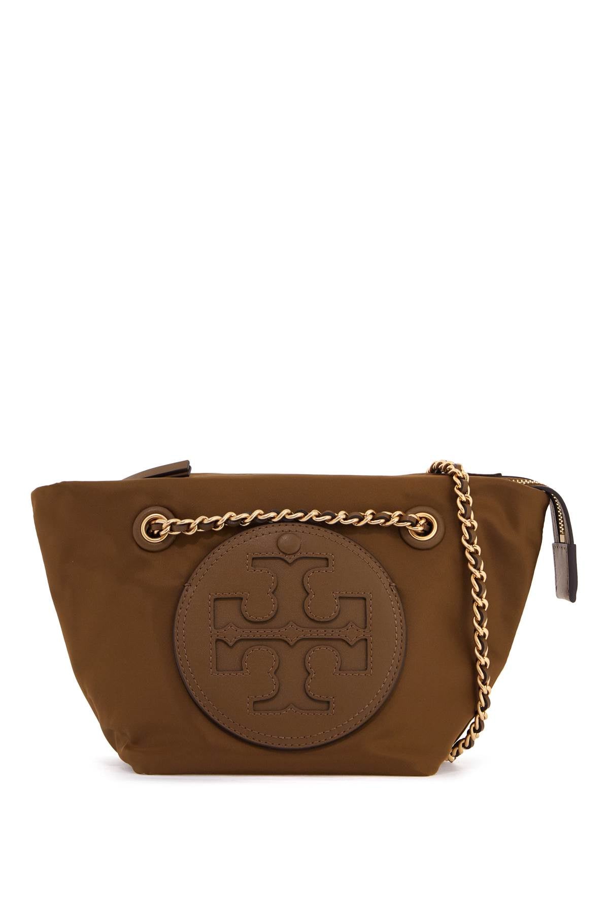 Tory Burch Ella Small Recycled Nylon Shoulder Bag with Double T Logo image 0