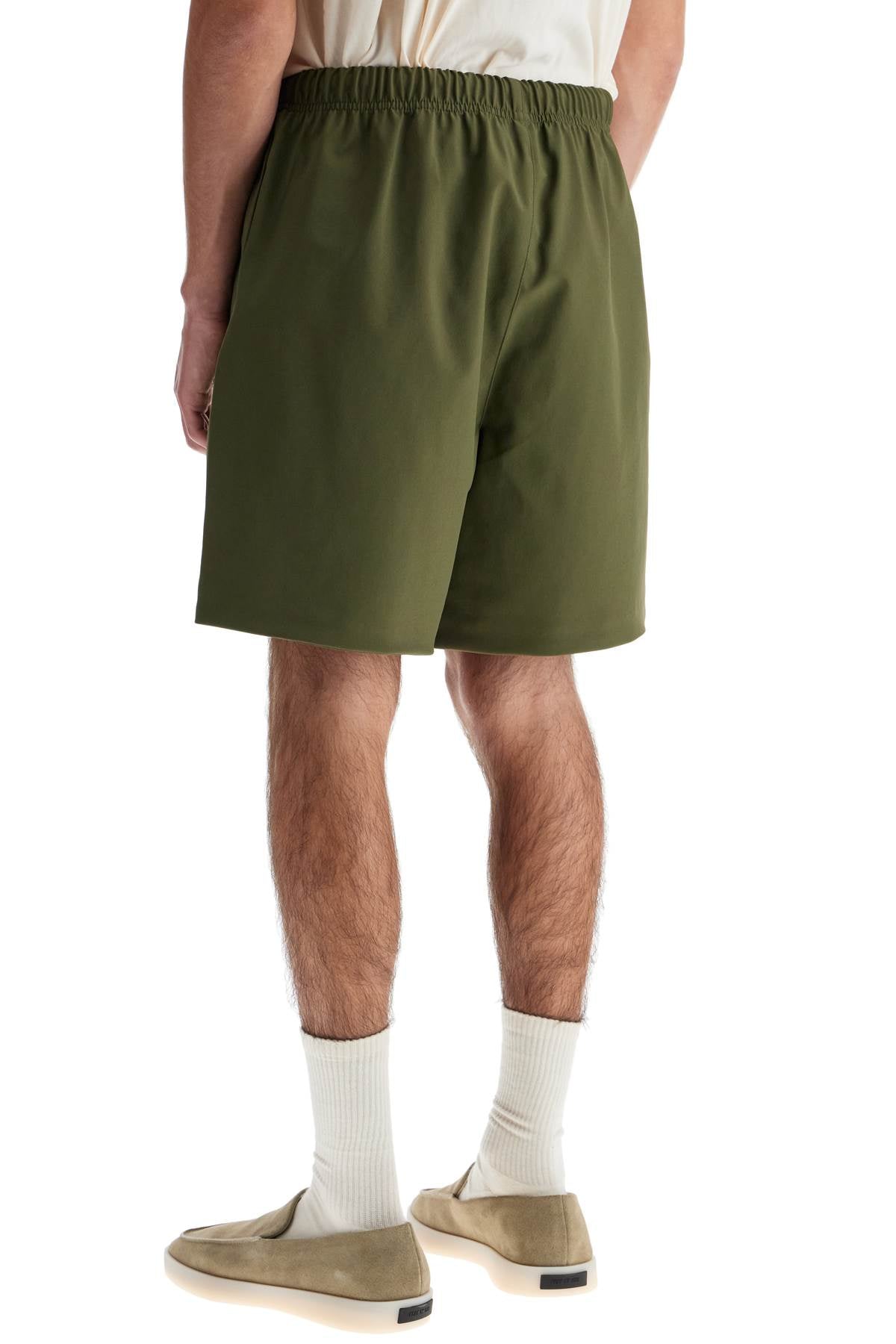 Fear Of God ESSENTIALS shorts  bonded nylon soccer shorts image 2