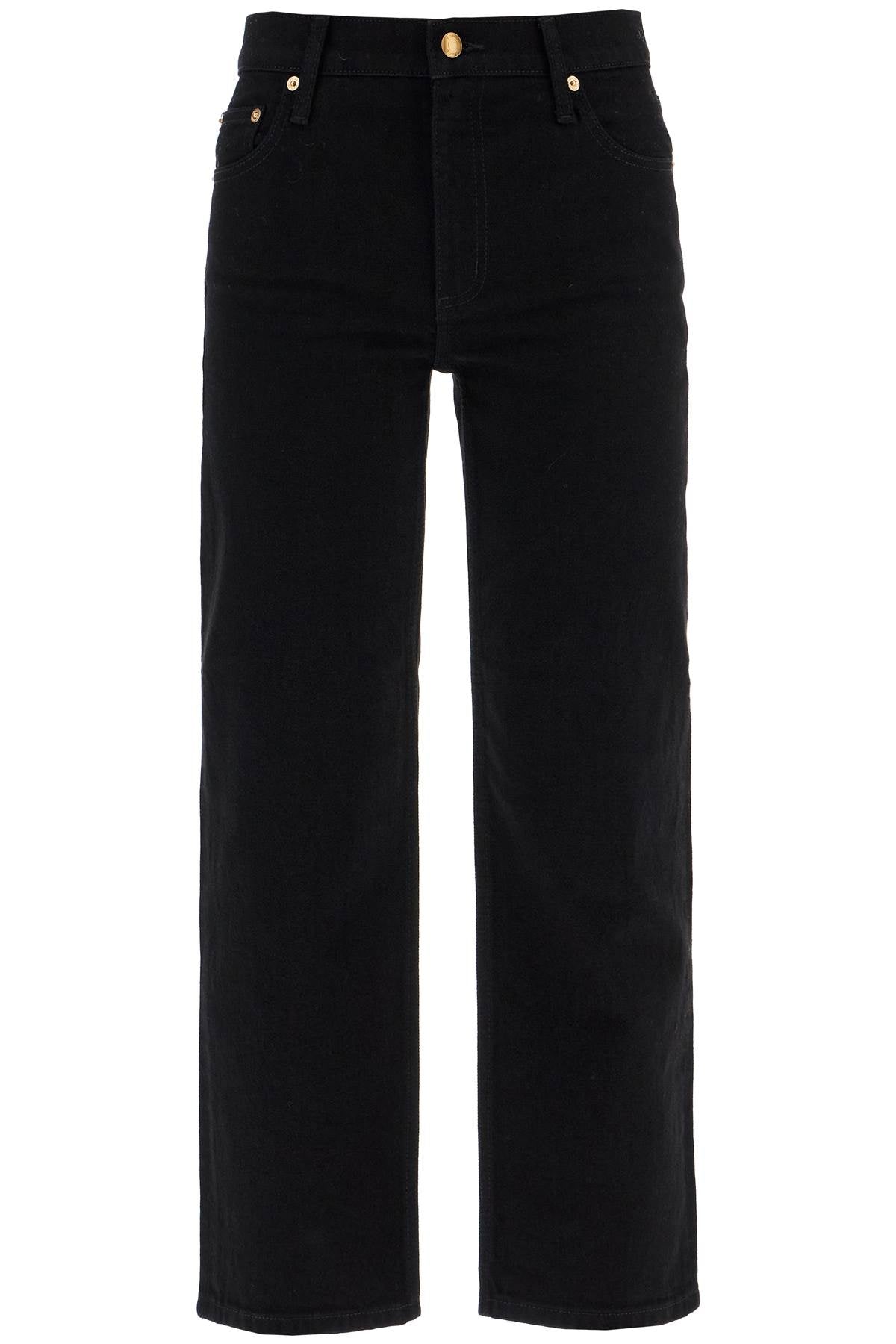 Tory Burch Low-Waist Kick Flare Jeans for Women image 0