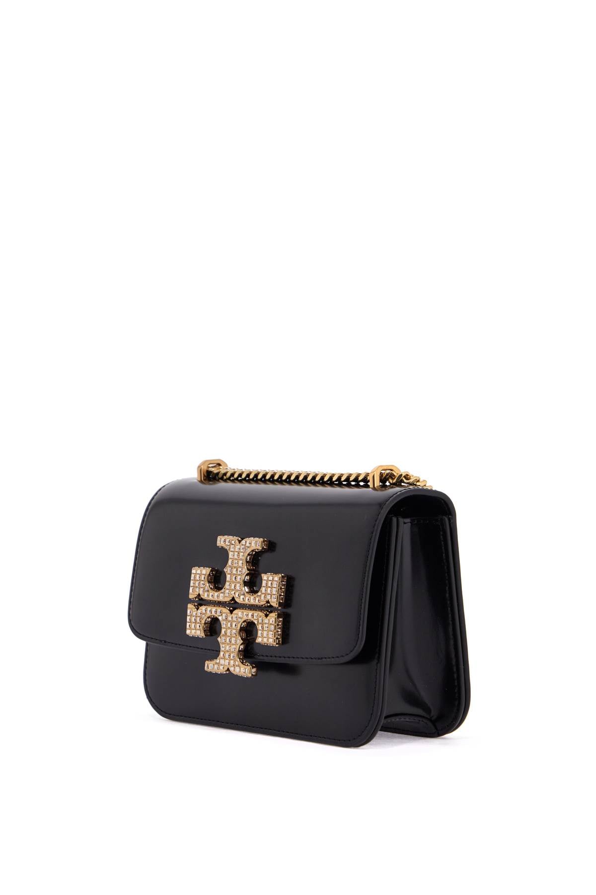 Tory Burch Eleanor Small Leather Crossbody Bag with Crystal Double T image 2