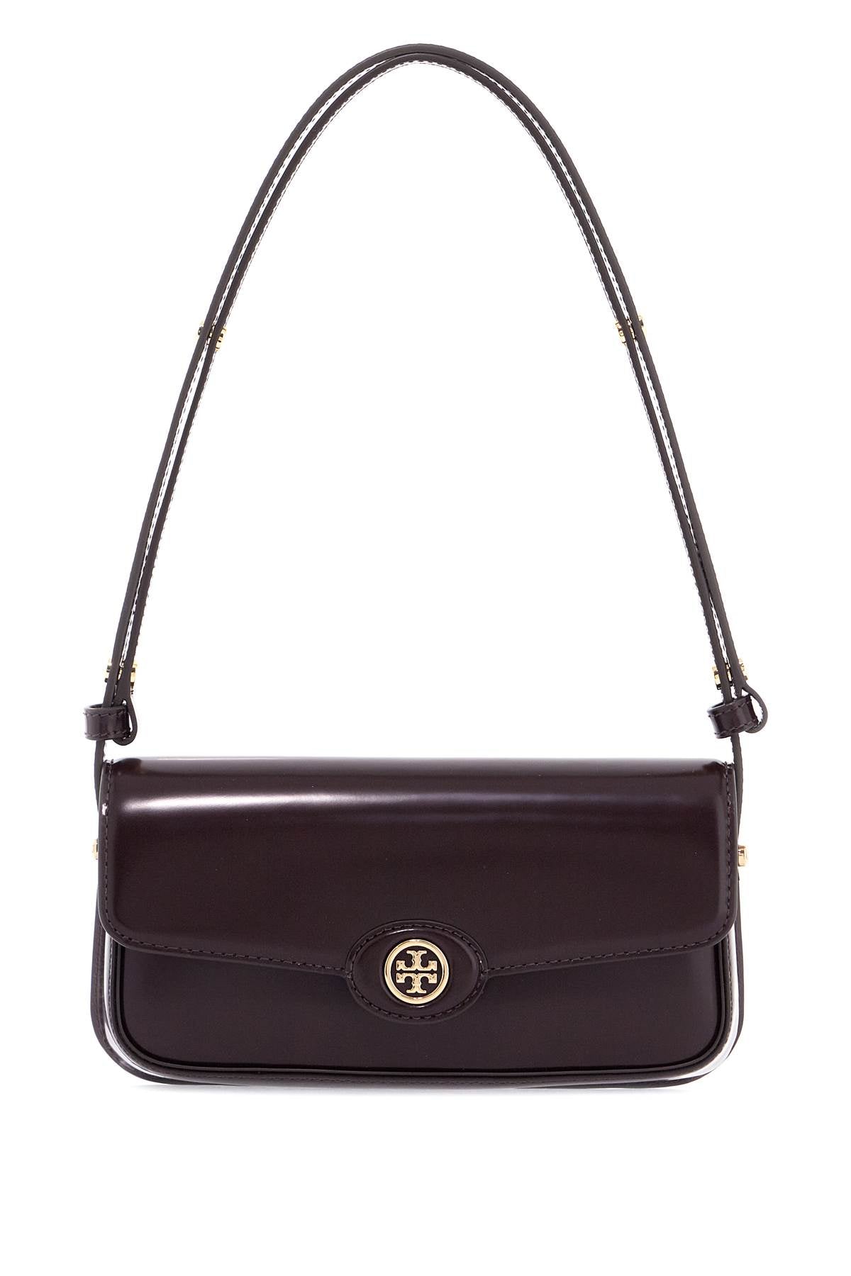 Tory Burch Robinson Brushed Leather Shoulder Bag image 0