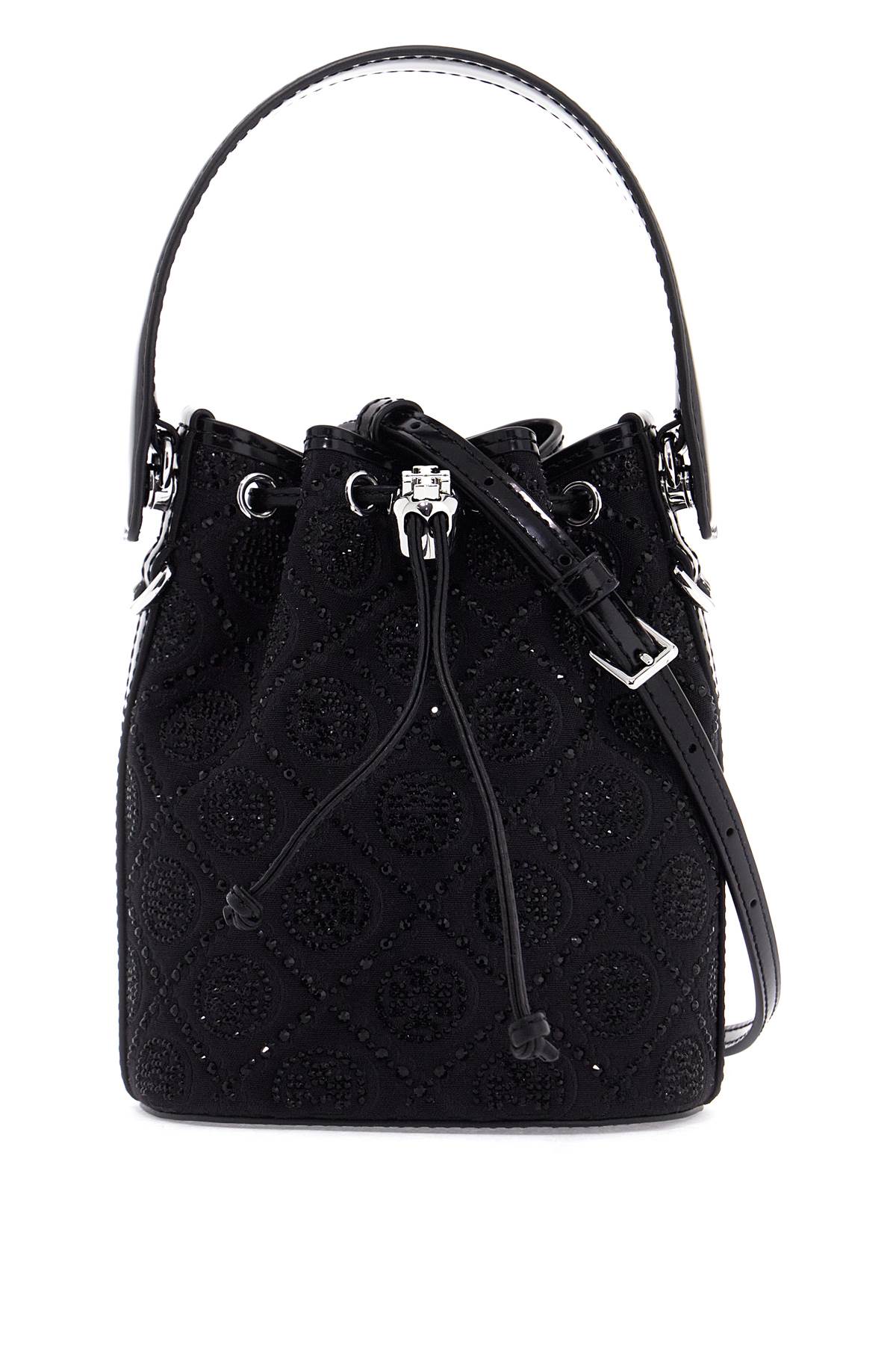 Tory Burch T Monogram Mini Bucket Bag with Rhinestones image 0