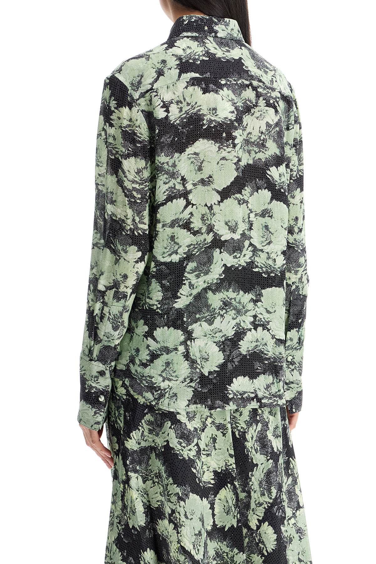 Tory Burch Floral Viscose Georgette Shirt image 2