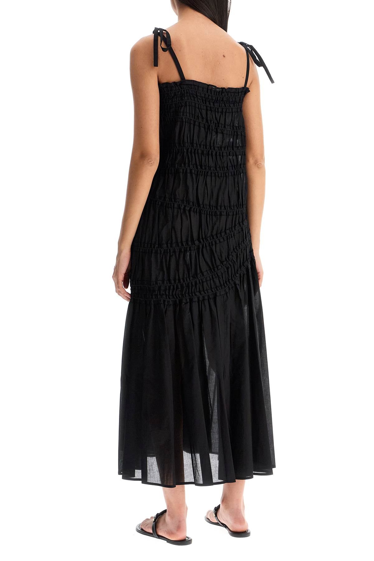 Tory Burch Pure Cotton Voile Midi Smock Dress image 2