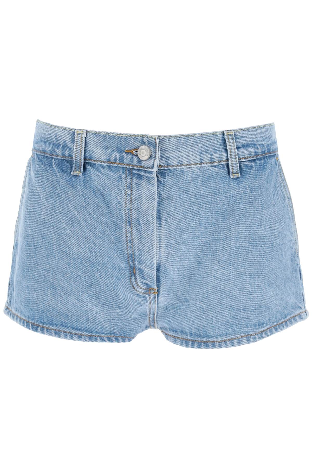 Magda Butrym Denim Hot Shorts image 0