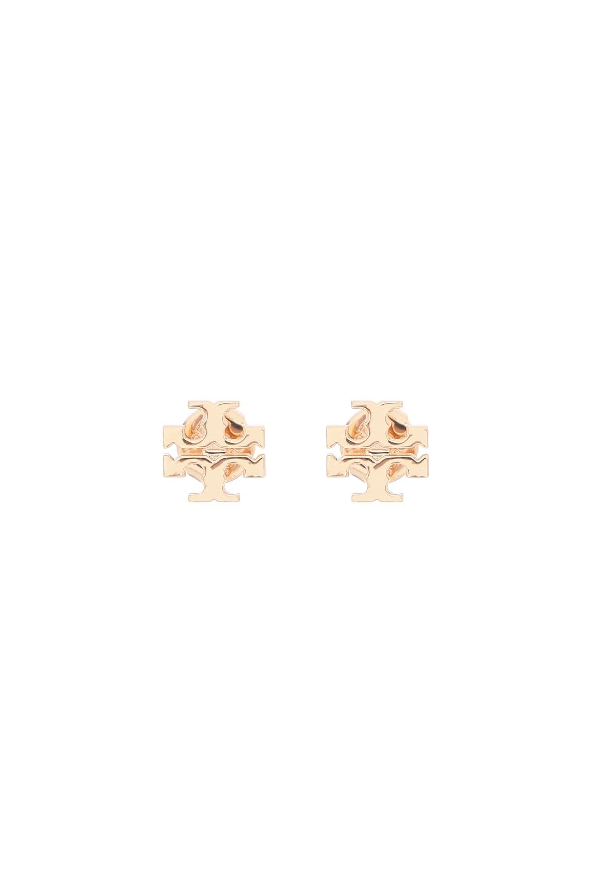 Tory Burch Kira Double T Monogram Earrings in Gold-Finished Brass image 1