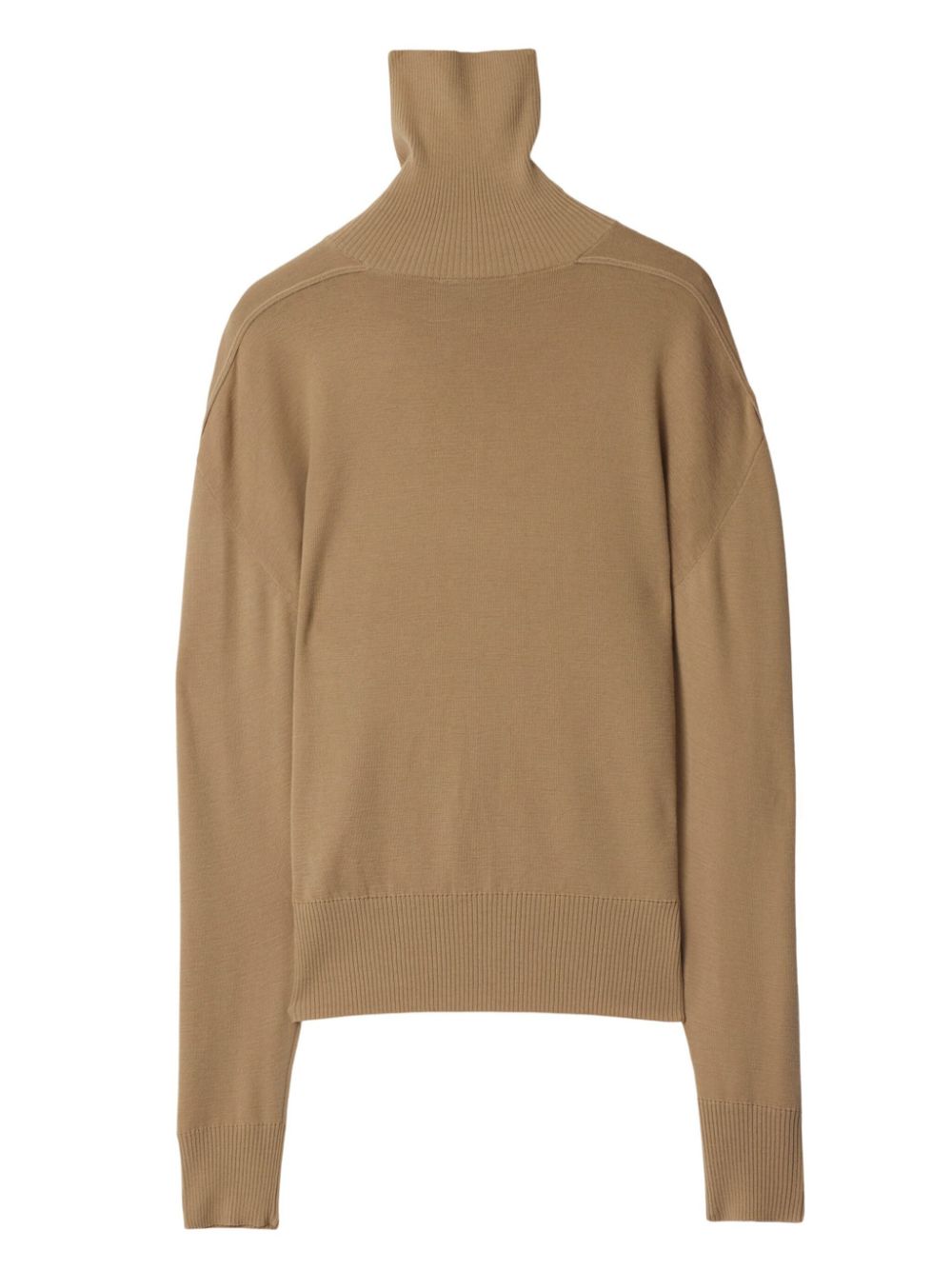 Burberry Beige Equestrian Knight Wool Sweater image 2