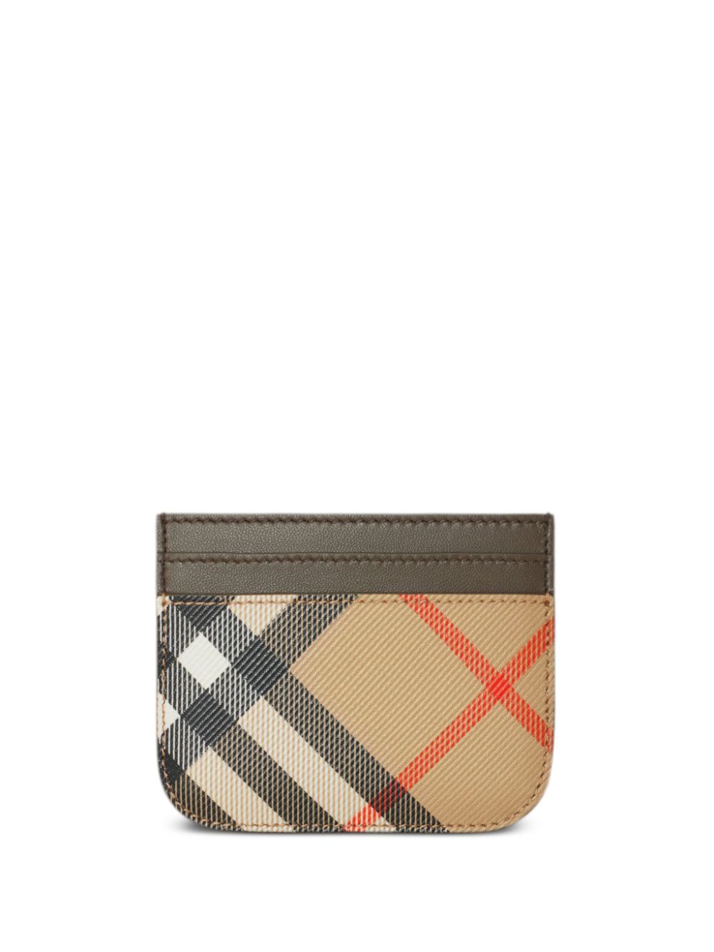 Burberry Beige Vintage Check Wallet image 0