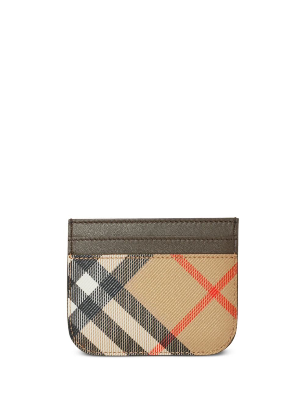 Burberry Beige Vintage Check Wallet image 1