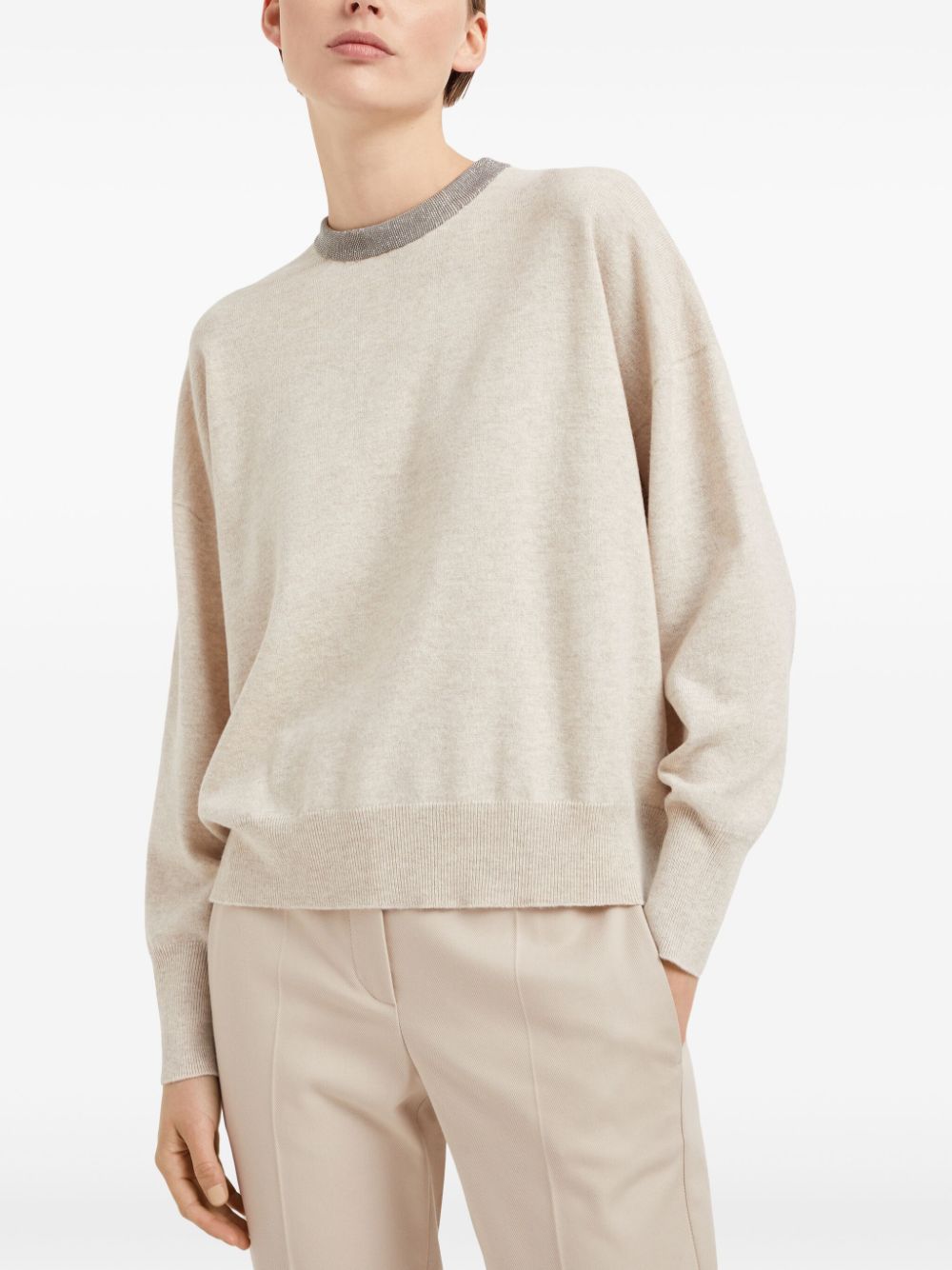 Brunello Cucinelli Sweaters Beige image 4