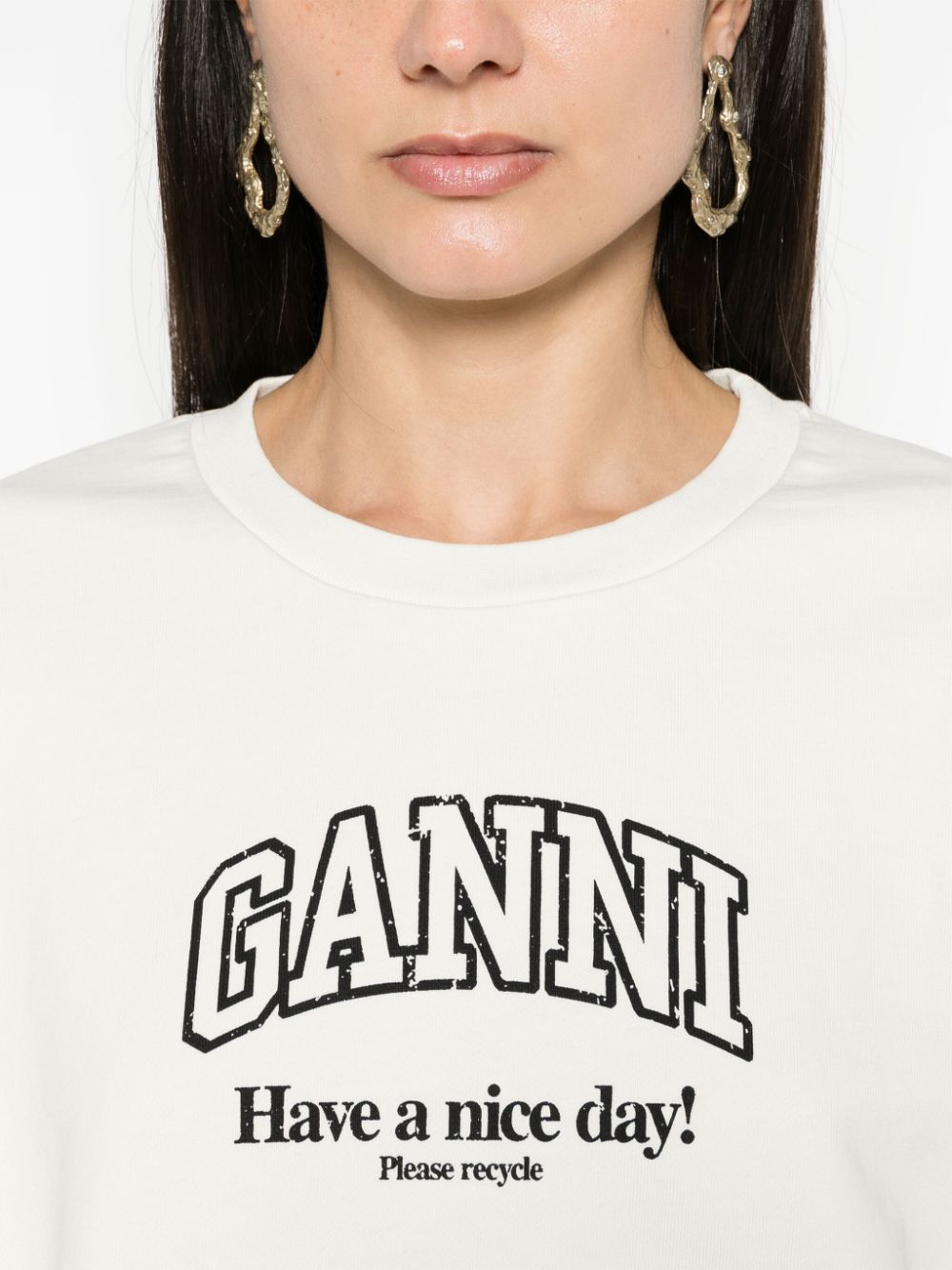 GANNI Sweaters White image 4