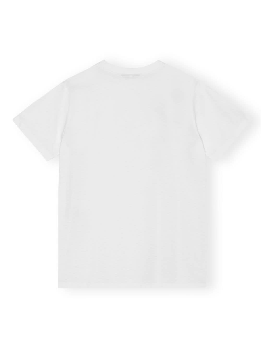 GANNI T-shirts and Polos White image 1