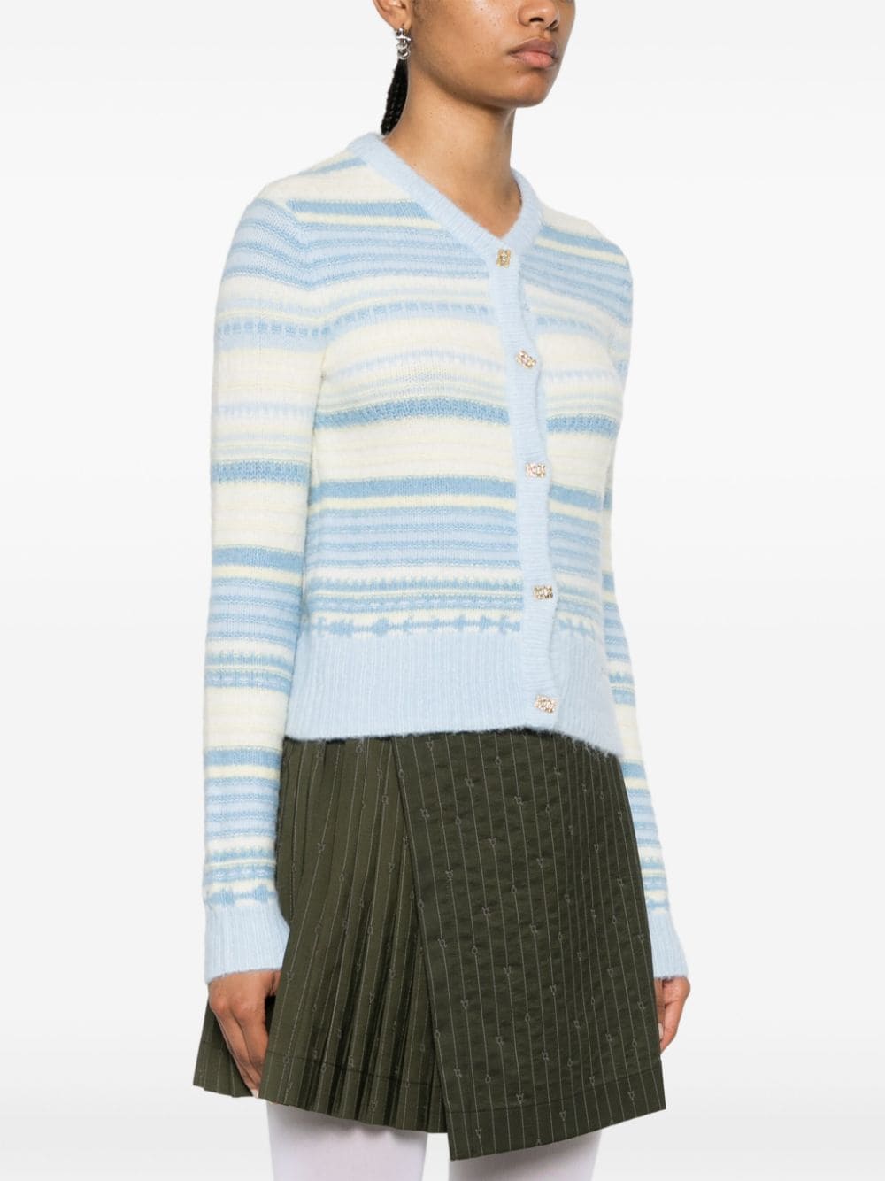 GANNI Sweaters Clear Blue image 1