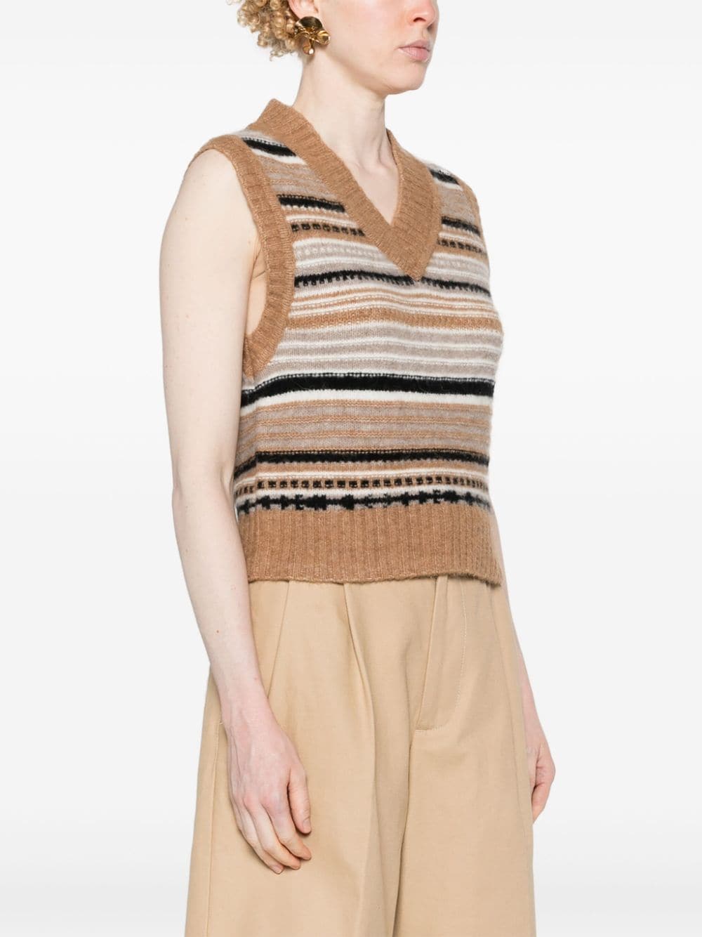 GANNI Sweaters Beige image 1