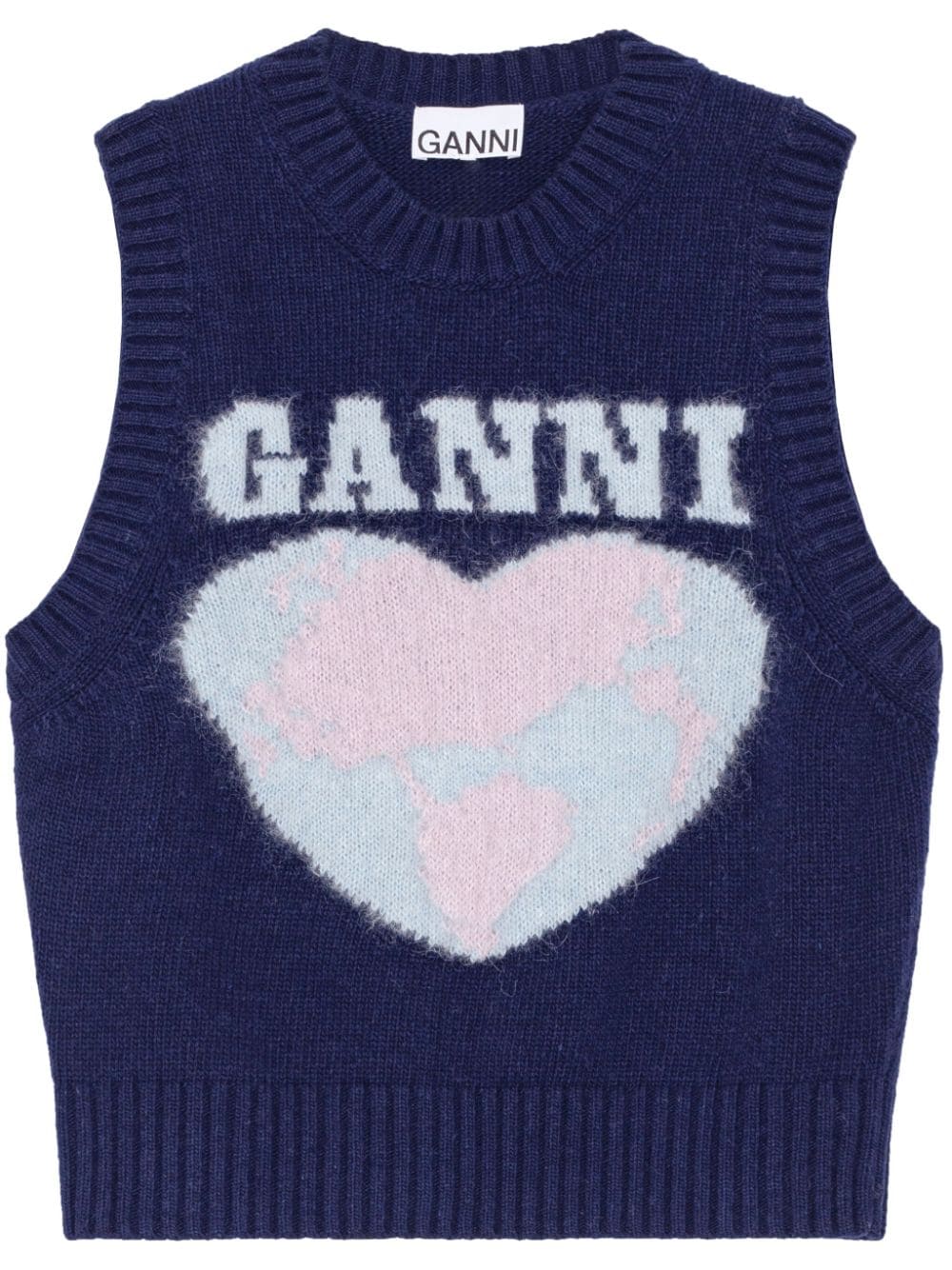 GANNI Sweaters Blue image 0