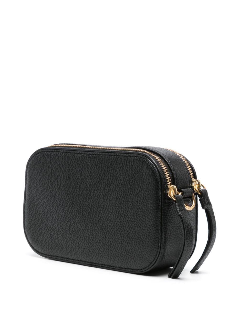 Tory Burch Black Leather Double T Bag image 2