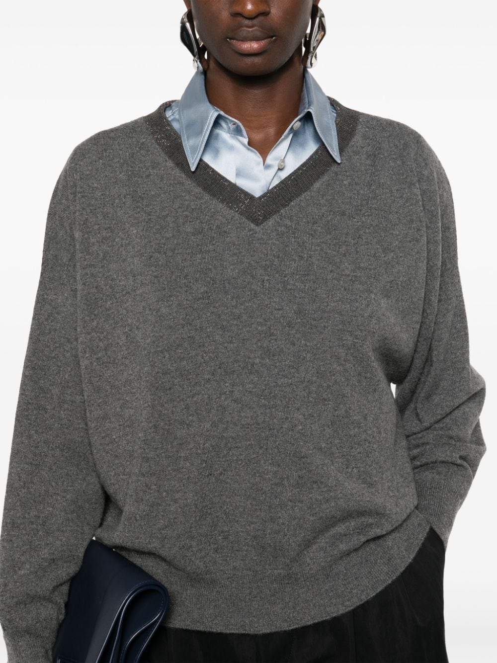 Brunello Cucinelli Sweaters Grey image 4