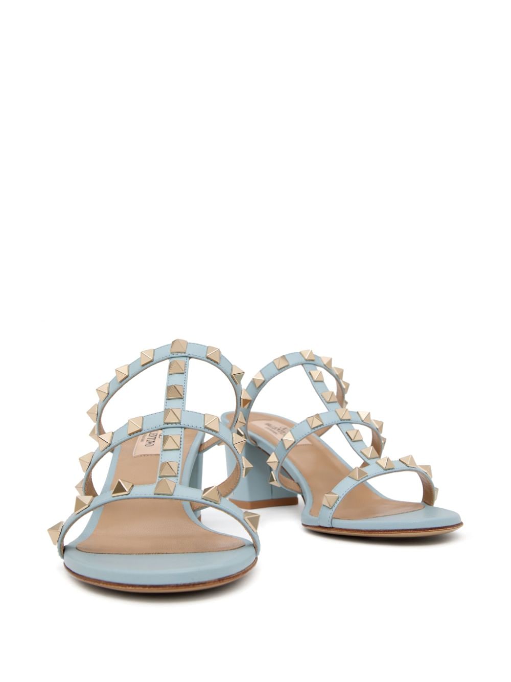 Valentino Garavani Rockstud Sandals - Clear Blue image 3