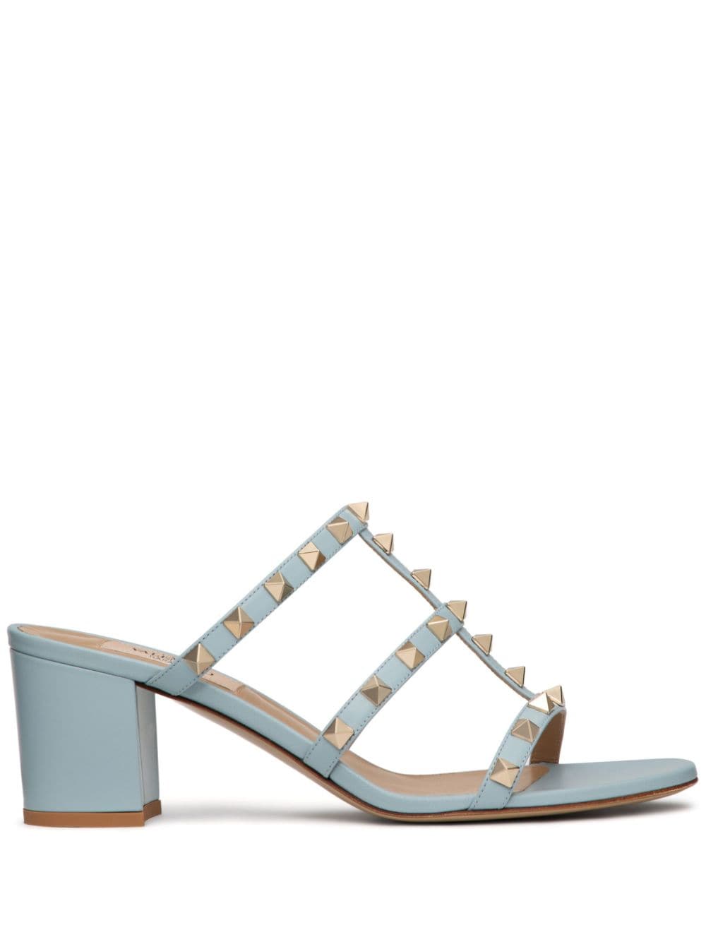 Valentino Garavani Rockstud Sandals - Clear Blue image 0