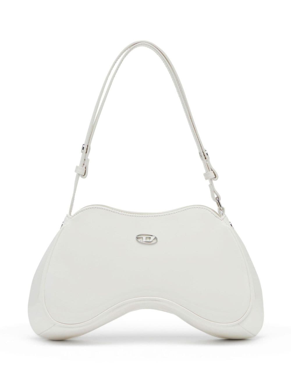 Sleeko Diesel White Faux Leather Handbag image 0