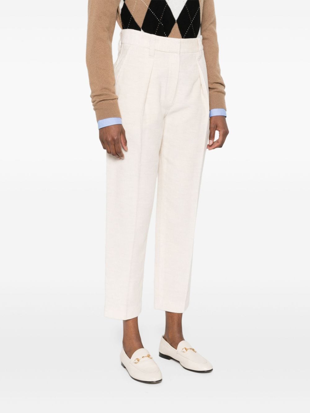 Brunello Cucinelli Trousers Ivory image 2