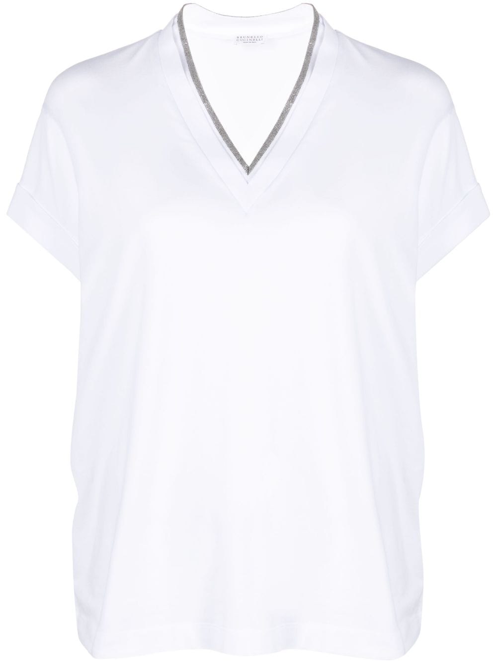 Brunello Cucinelli T-shirts and Polos White image 0