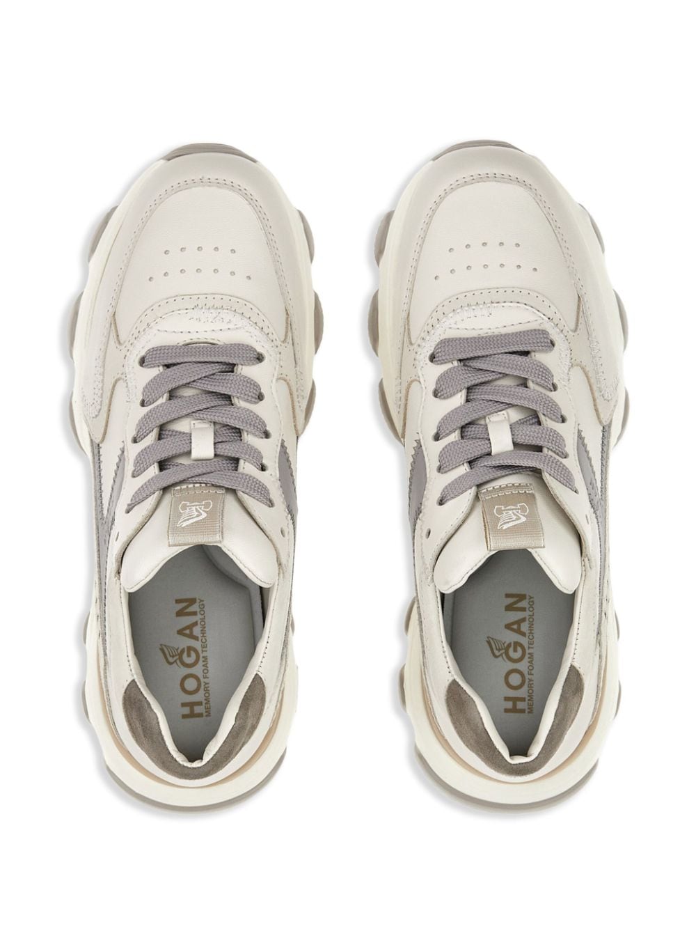 HOGAN Interactive Sneakers - White Leather image 4