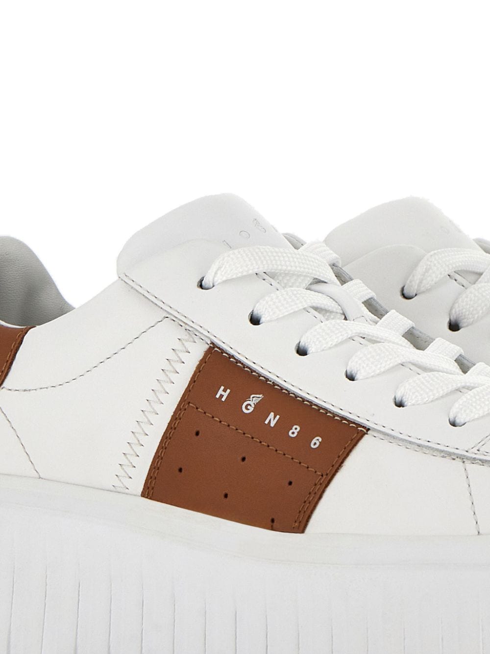 HOGAN PRE Sneakers Leather Brown image 4