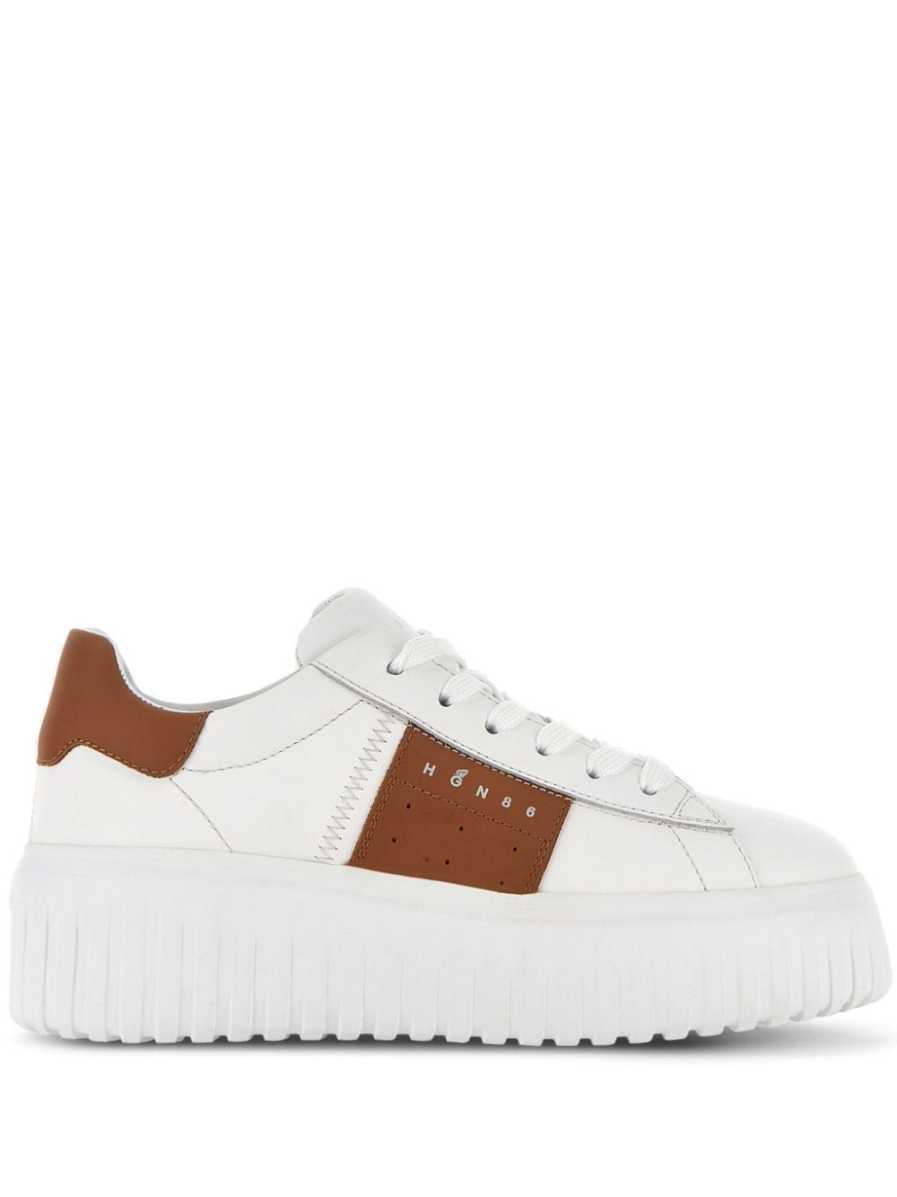 HOGAN PRE Sneakers Leather Brown image 0