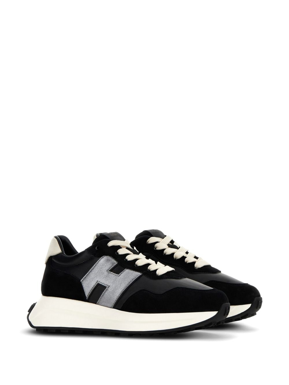 HOGAN Interactive Sneakers - Black Leather image 2