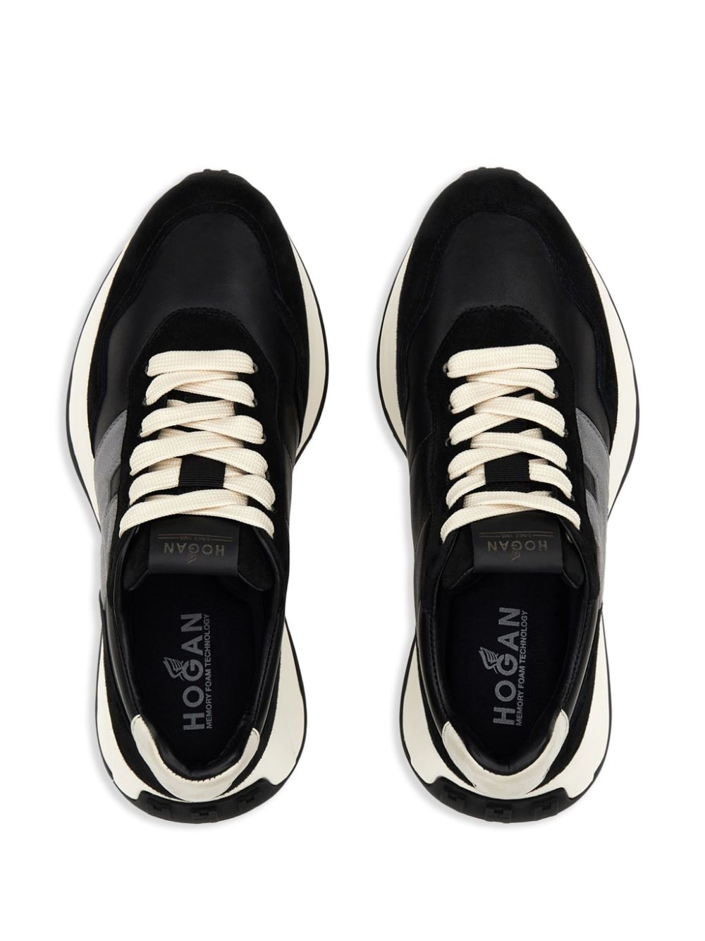 HOGAN Interactive Sneakers - Black Leather image 3