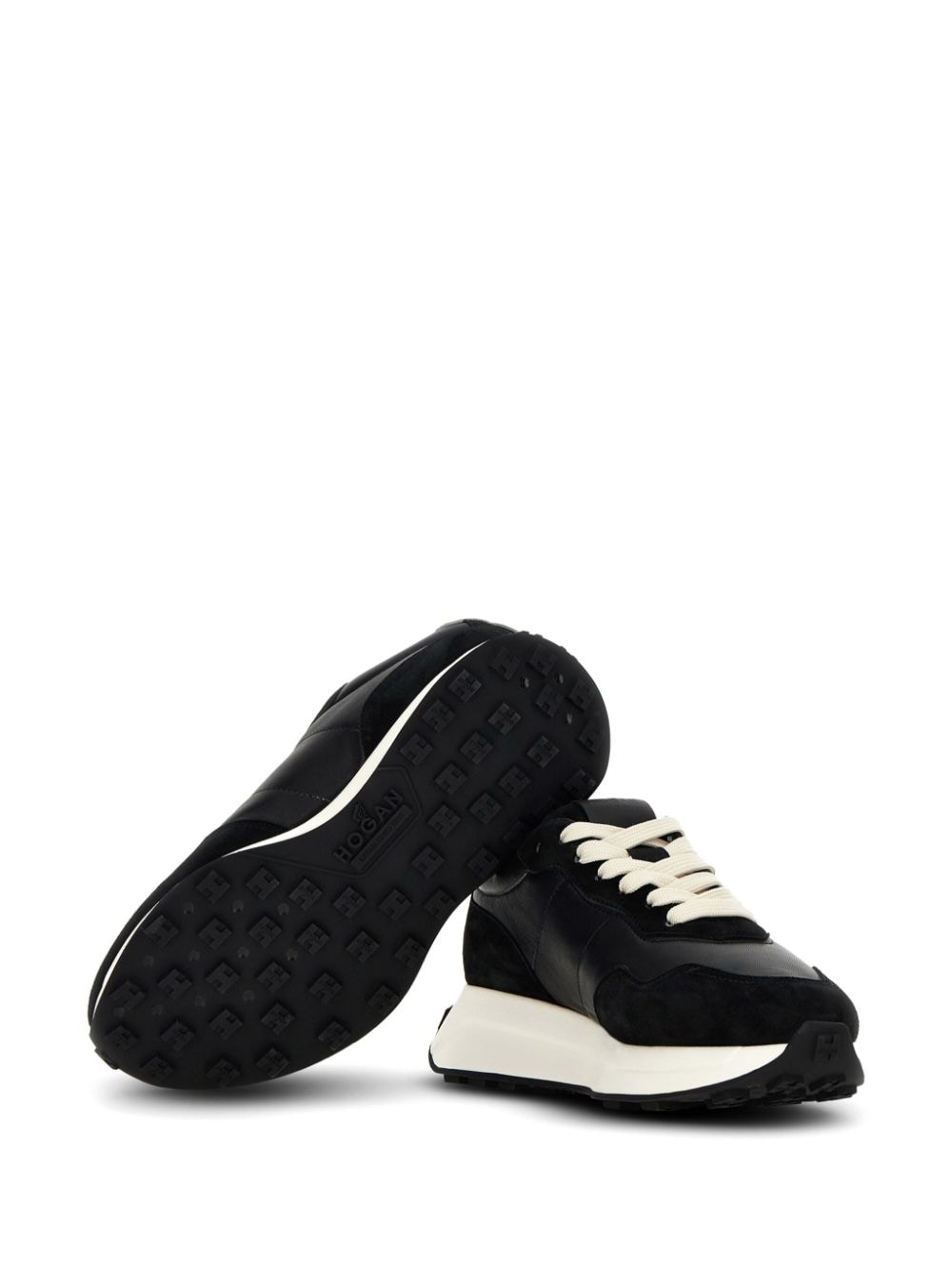 HOGAN Interactive Sneakers - Black Leather image 4