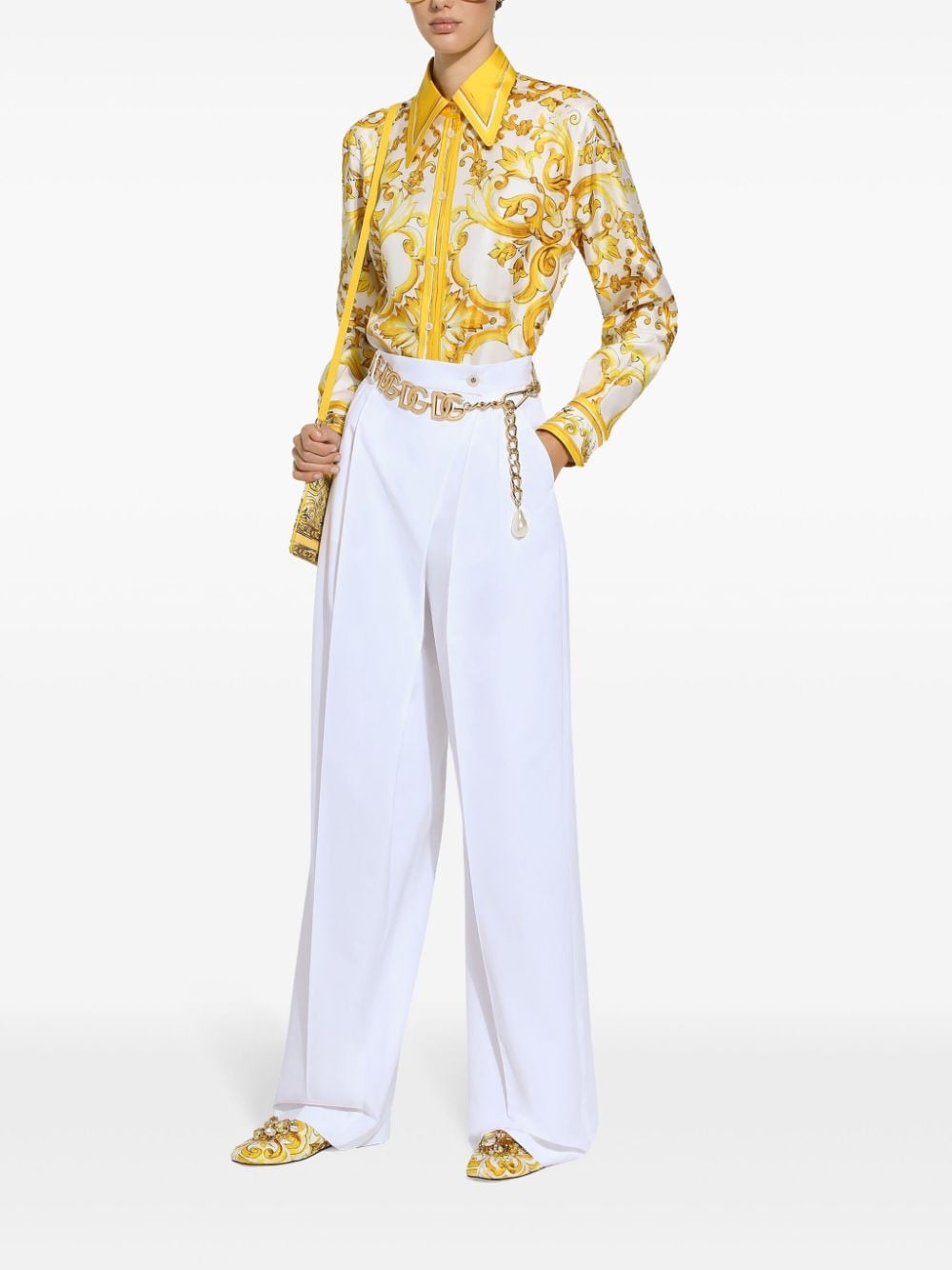 Dolce & Gabbana Shirts Yellow image 3