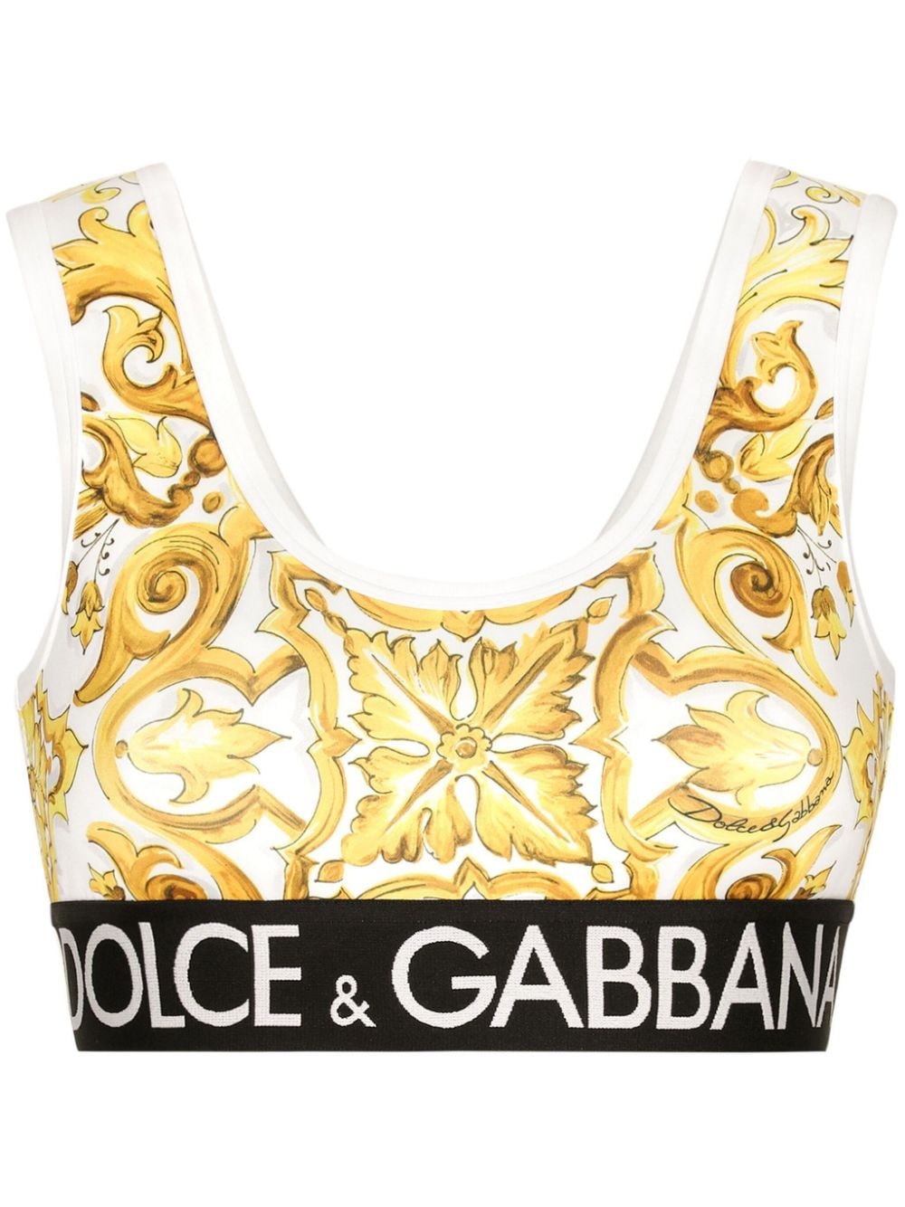 Dolce & Gabbana Top Yellow image 0