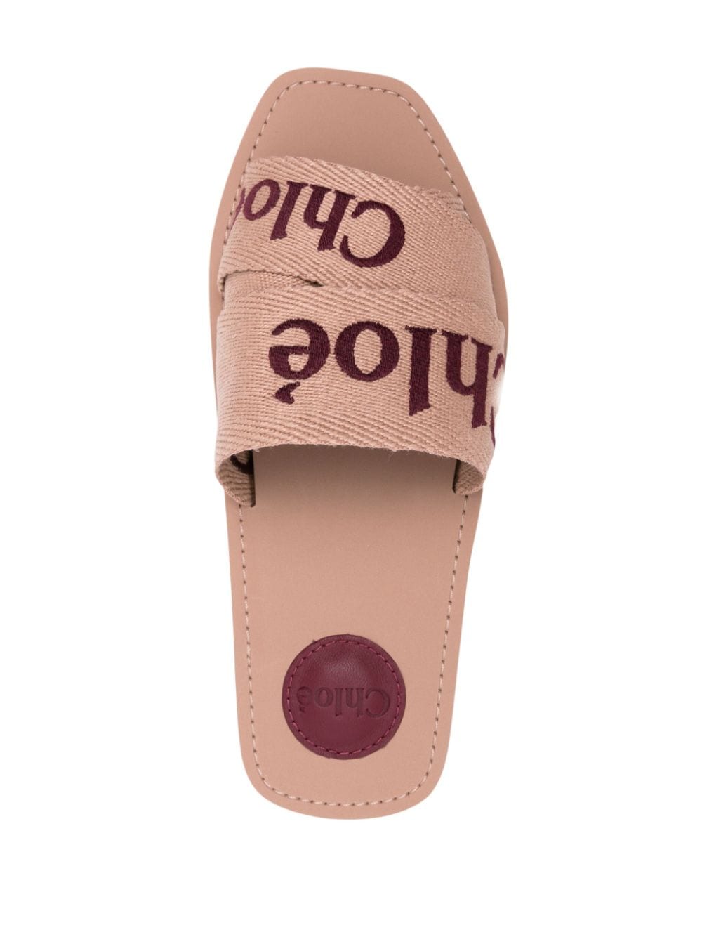 Chloè Pink Multi-Way Strap Sandals image 1