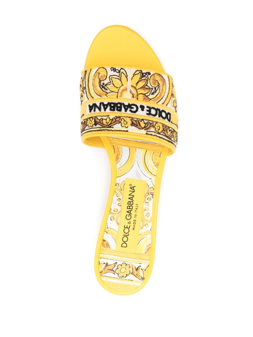 Dolce & Gabbana Sandals Yellow image 1