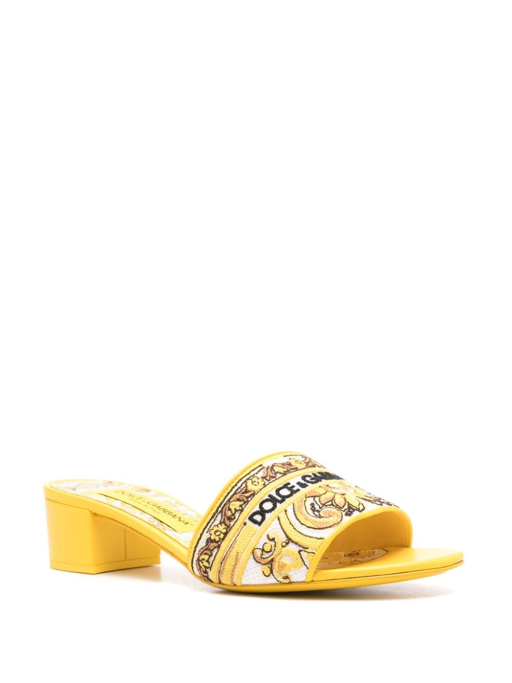 Dolce & Gabbana Sandals Yellow image 2