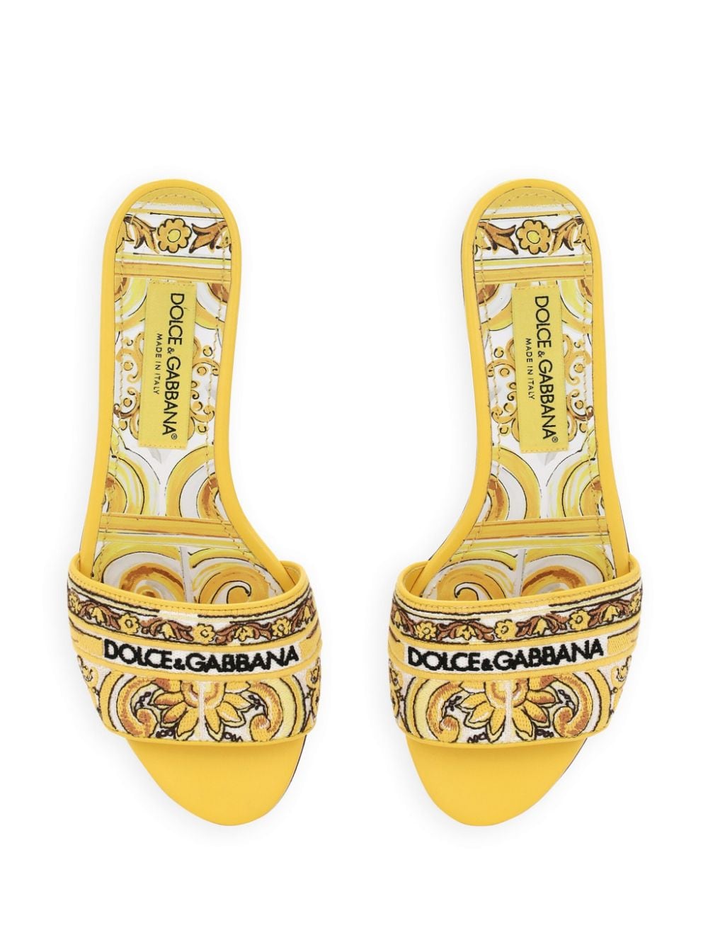 Dolce & Gabbana Sandals Yellow image 1