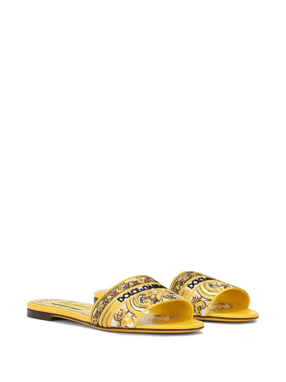 Dolce & Gabbana Sandals Yellow image 3