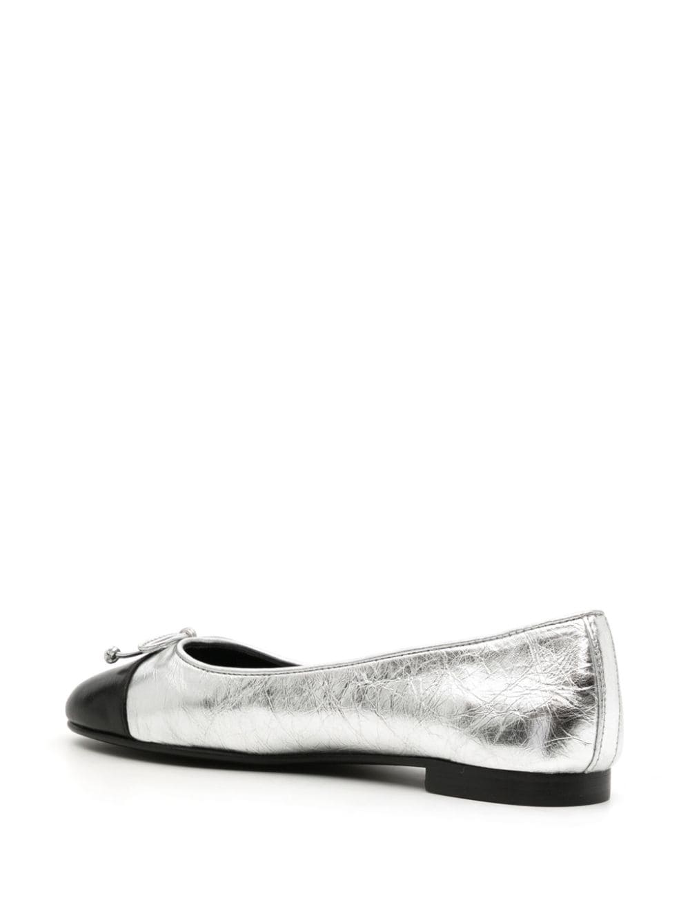 Tory Burch Flat shoes Silver image 2