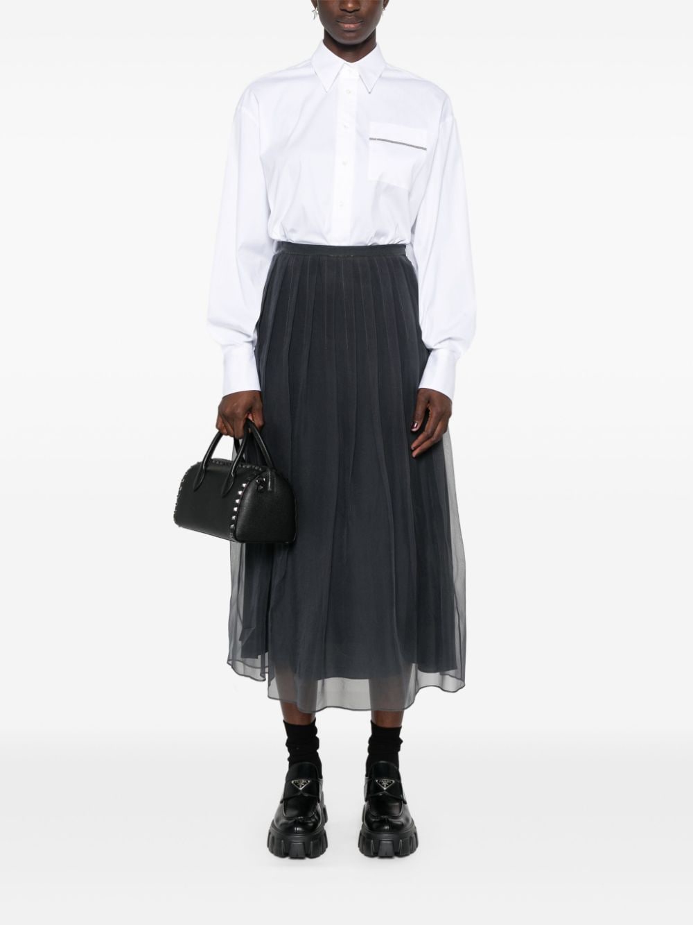 Brunello Cucinelli Skirts Black image 4